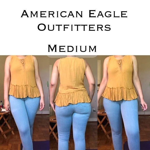 American Eagle babydoll top size medium - Picture 3 of 17